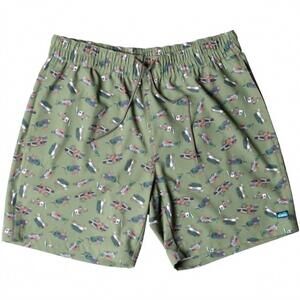 NEW KAVU men's costa short in summer camp